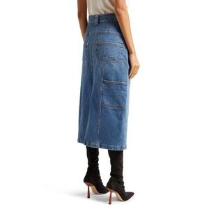 NWT A.L.C. Alden Denim Skirt in Medium Wash